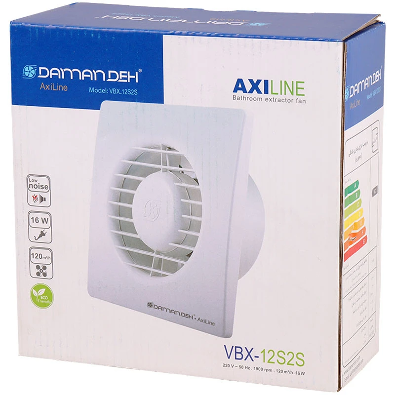 هواکش خانگی دمنده Axiline VBX-12S2S سایز 12 سانتی متر (180491)
